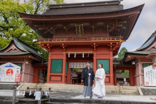 富士宮浅間大社 和装写真