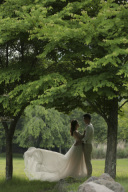 緑の中のロケーションフォトは10月上旬まで可能です