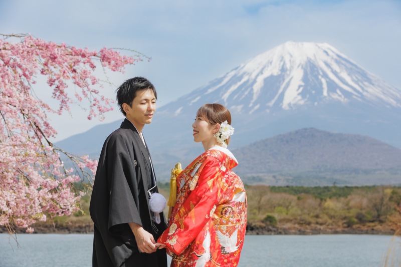 富士山和装＋洋装プランで富士山を満喫