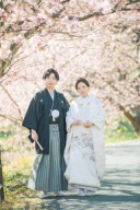 春のロケーションフォトを一足早く撮影できる河津プラン