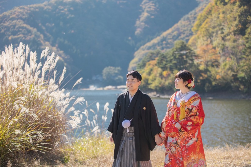 秋の紅葉和装ロケーション　富士山周遊プラン