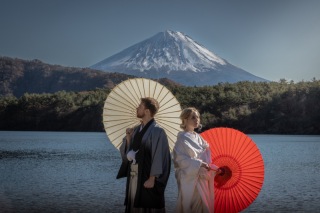 冬の美しい富士山ロケーションフォトご予約始まってます