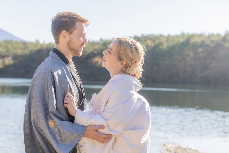 真冬の富士山ロケーション撮影