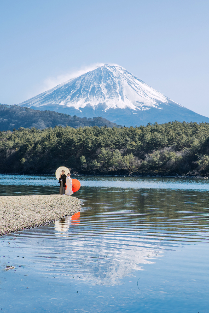 真冬のロケーションフォト。寒いから美しい?富士山ロケーションフォト
