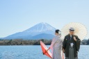 冬の富士山ロケーションフォトのお客様