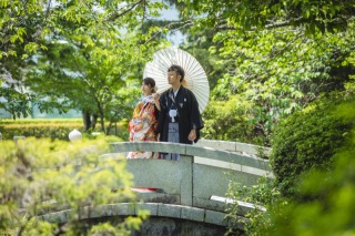 サマーキャンペーン実施中！夏の緑の美しいシーズンで　富士宮浅間大社