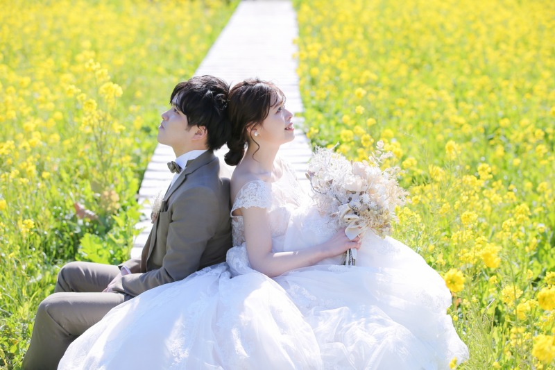360° 菜の花に囲まれて一足先に春を楽しみませんか?