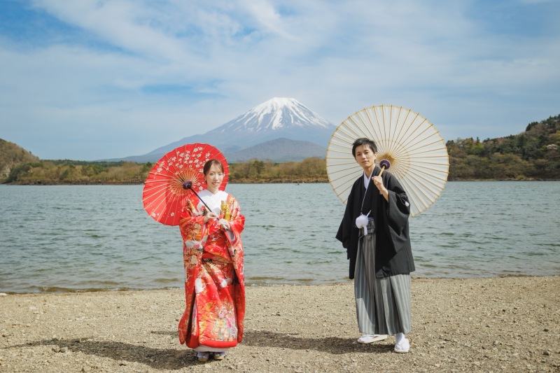 富士山和装＋洋装プランで富士山を満喫