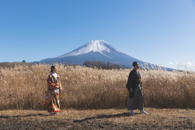 秋のご予約残りわずかです!!紅葉と富士山ロケーションフォト