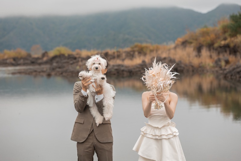 もうすっかり秋！わんちゃんご一緒の和洋撮影