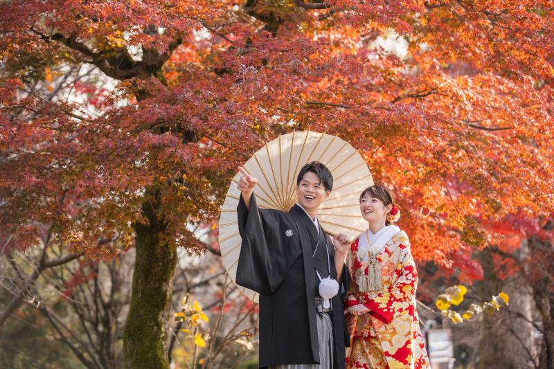 紅葉ロケーション撮影