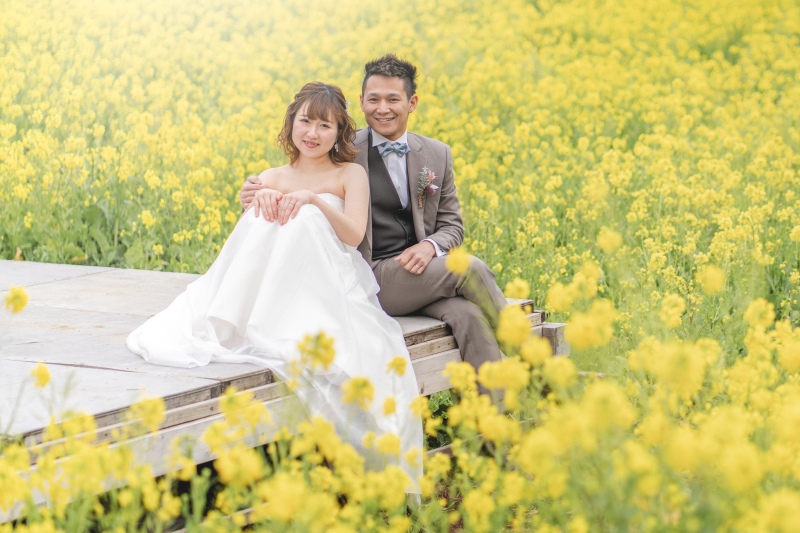 2月に開花!菜の花ロケーション♪