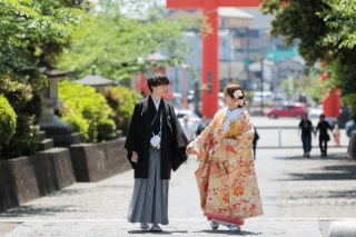 和装+洋装 1日で2着撮影プラン