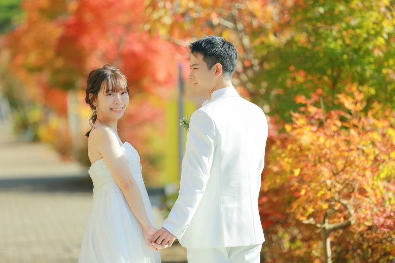 秋の紅葉始まりました!