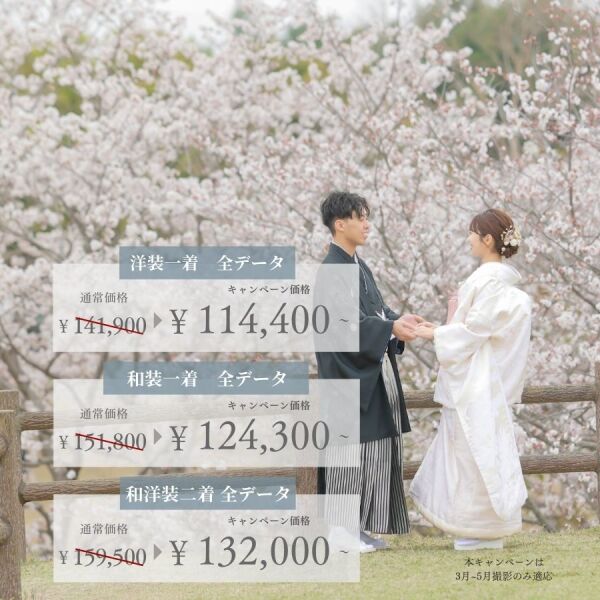お得な春撮影の早割キャンペーン