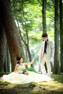 洋装ロケーションフォト