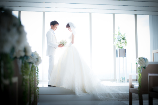 式場での前撮り