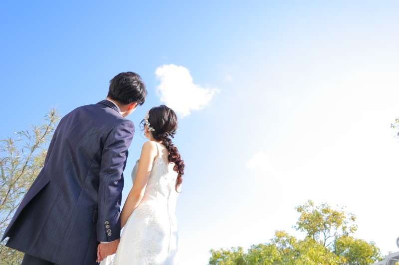 ”空”に注目した撮影