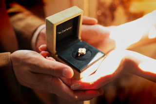 リングケースを使用したショット✧*