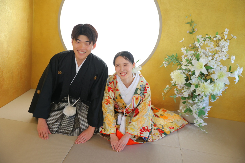 ❁スタジオを贅沢に使った和装撮影❁