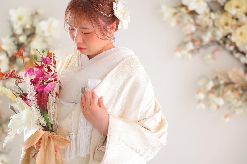 和装用ブーケのご紹介【カラーバージョン】　