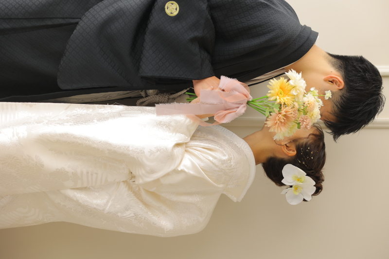 和装＆ブーケでお二人らしいコーディネートを❀✾