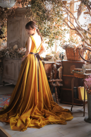 お嫁様ドレスソロシーン