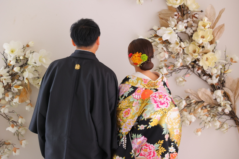 和装でのヘアスタイル