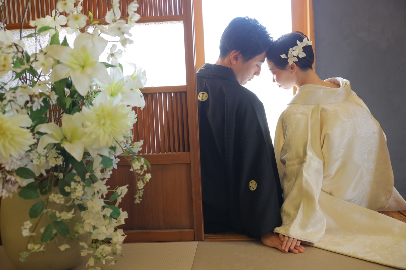 ❁スタジオを贅沢に使った和装撮影❁