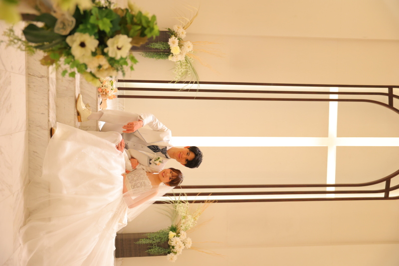 結婚式場 『ベルアンジュール』での前撮り