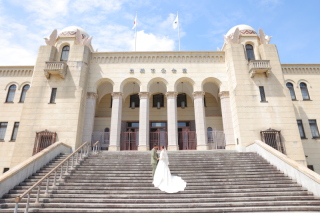 公会堂でロケーション!