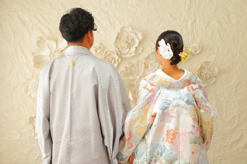 和装での髪飾り【胡蝶蘭編】　