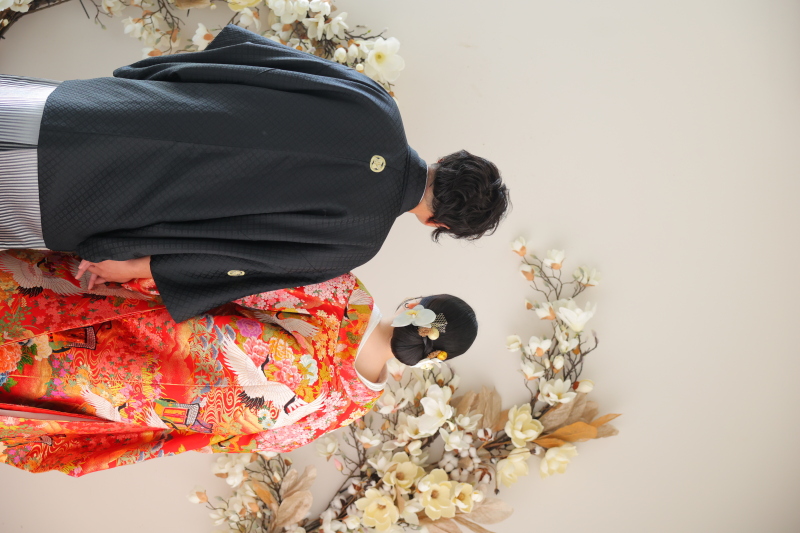 色打掛に合うヘアメイクのご紹介♪　