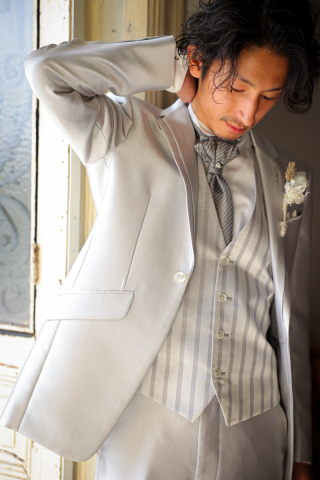 新郎様タキシードソロシーン