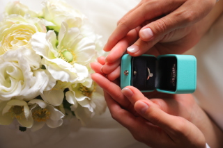 お持ち込みアイテム:指輪ケース、リングピロー