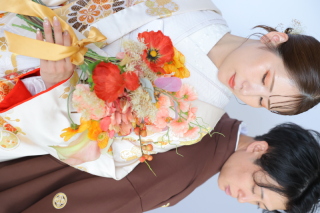 和装用ブーケのご紹介【カラーバージョン】　