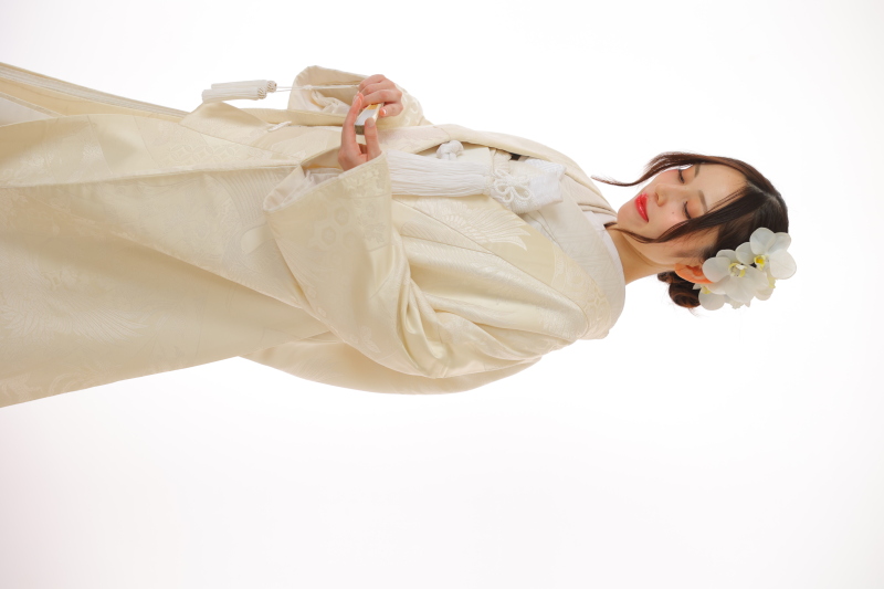 和装での髪飾り【胡蝶蘭編】　