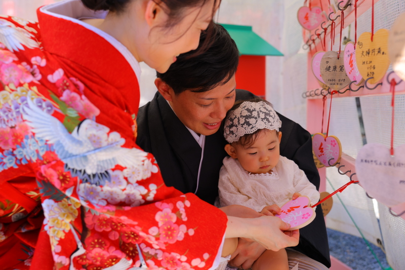 親子そろってフォトウエディング♪