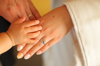 お子様と一緒にフォトウエディング＊*