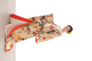 グリーンの色打掛３選！