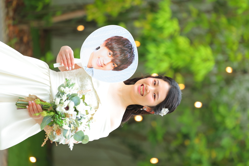 持ち込み小物でオリジナリティーのあるお写真を❁