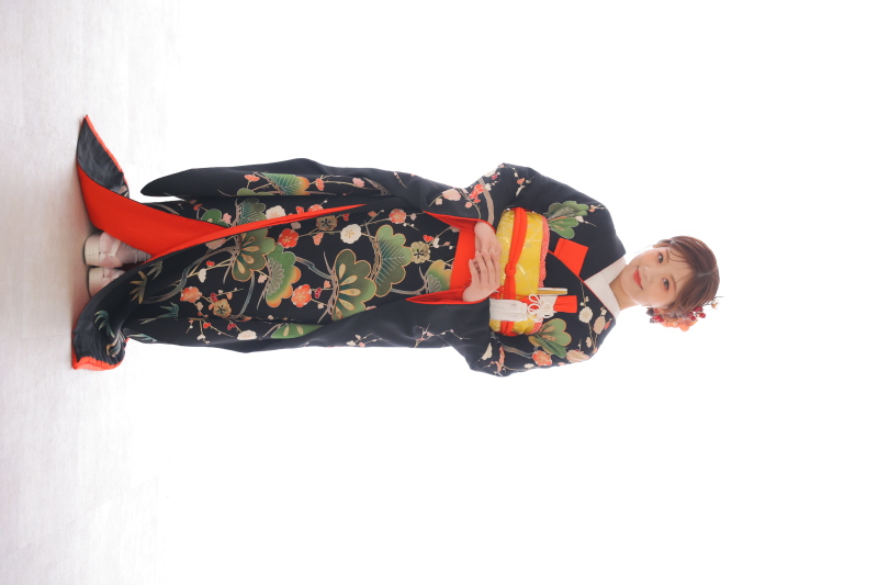 引き振袖のご紹介です