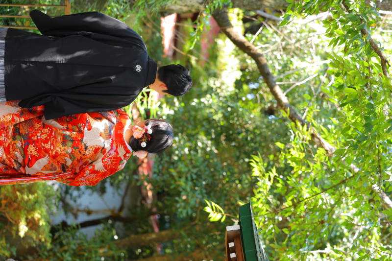 牟呂八幡宮でロケーション撮影