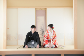 スタジオ内和室セットでの撮影もOK!2月限定データ10カットで¥49,500!