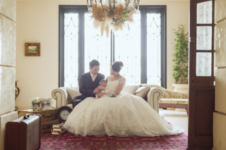 愛するお子様とのご撮影も可能でございます♪