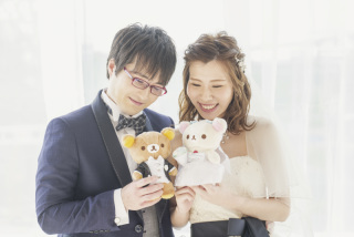 お二人らしいお写真