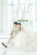 気品あふれるチャペルで美しいフォトウエディング♡