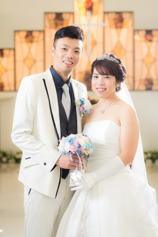 写真の結婚式♡