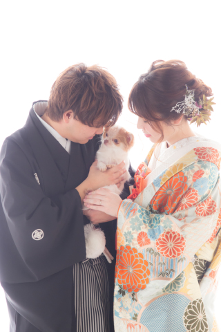 愛犬と一緒に‼