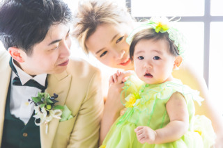 お子様と一緒にフォトウェディング&hellip;♡